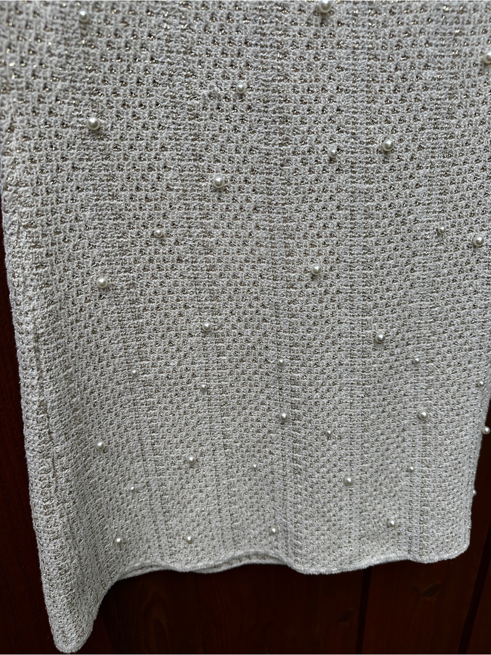 Zara Pearl accent knit dress - Picture 4 of 9